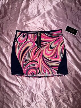 Juicy Couture Pink Shel-Shock Cover up Skirt